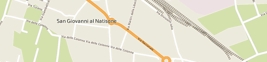 Mappa della impresa officina misano di misano silvano a SAN GIOVANNI AL NATISONE