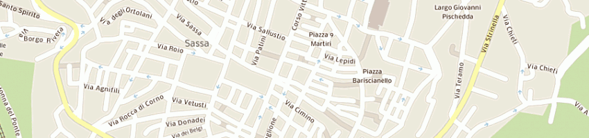 Mappa della impresa obiettivo impresa a L AQUILA