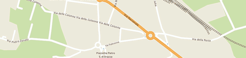 Mappa della impresa lr tappezzeria di favero liana a SAN GIOVANNI AL NATISONE