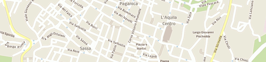 Mappa della impresa di rossi italia hair shopping a L AQUILA