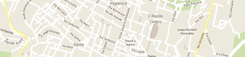 Mappa della impresa cabine elettriche prefabbricate a L AQUILA