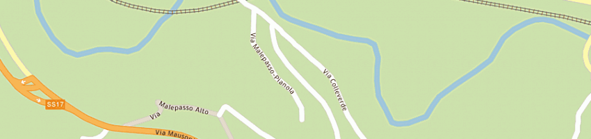 Mappa della impresa cingolo maurizio a L AQUILA