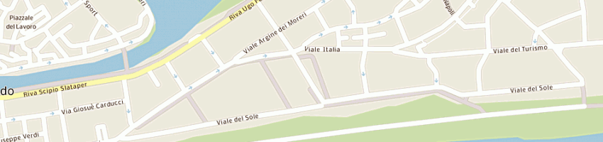 Mappa della impresa tennis club a GRADO