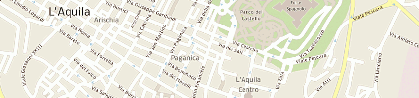 Mappa della impresa baccheschi anna lisa a L AQUILA