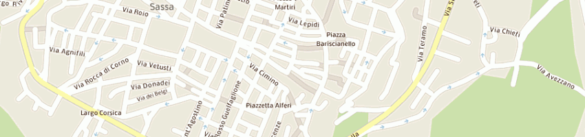 Mappa della impresa romani antonio a L AQUILA