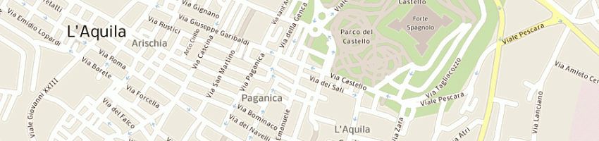 Mappa della impresa patronato enas a L AQUILA