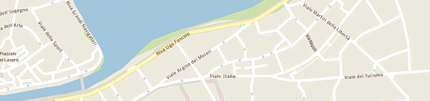 Mappa della impresa salone maurizio a GRADO