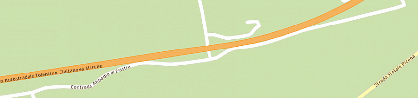 Mappa della impresa adria beton srl a MACERATA