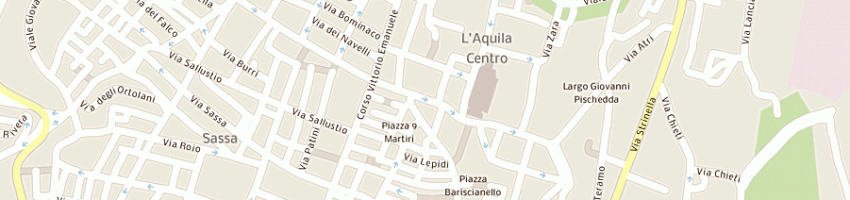 Mappa della impresa ministero infrastrutture e trasporti servinteginfrase traspper il l a L AQUILA