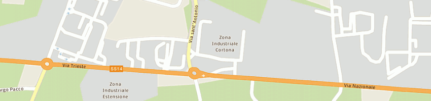 Mappa della impresa aa il greppo di parigi luigi a CORTONA