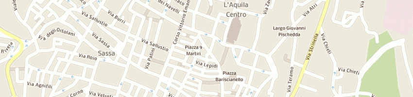 Mappa della impresa associazione musica per la pace a L AQUILA