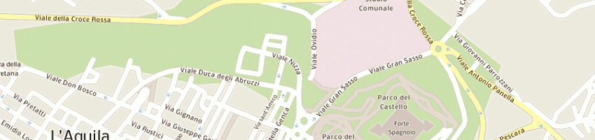 Mappa della impresa edilizia brasilia di del tosto ilio  srl a L AQUILA