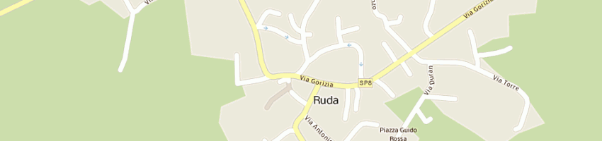 Mappa della impresa banca popolare friuladria spa a RUDA