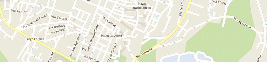 Mappa della impresa trattoria stella alpina di crescenzo giuseppe e c sas a L AQUILA