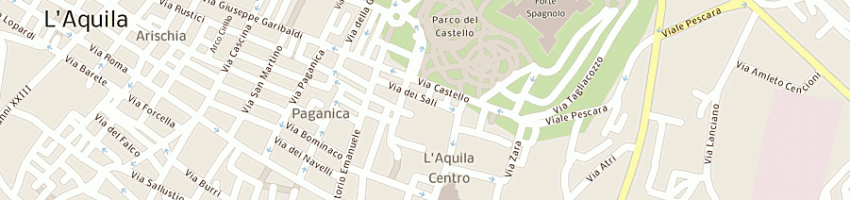 Mappa della impresa del re alfredo a L AQUILA