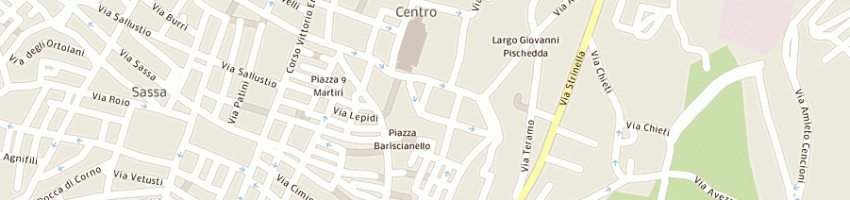 Mappa della impresa avvocatura distrettuale dello stato a L AQUILA