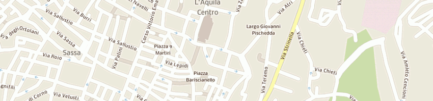 Mappa della impresa pasqua giacomo a L AQUILA