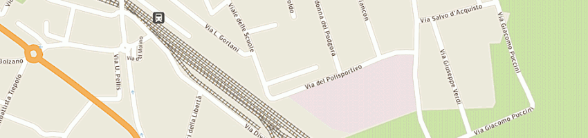 Mappa della impresa as centro sedia calcio a SAN GIOVANNI AL NATISONE
