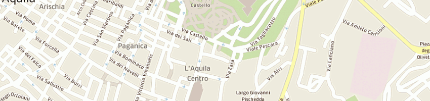 Mappa della impresa assiced di vespa paolo a L AQUILA