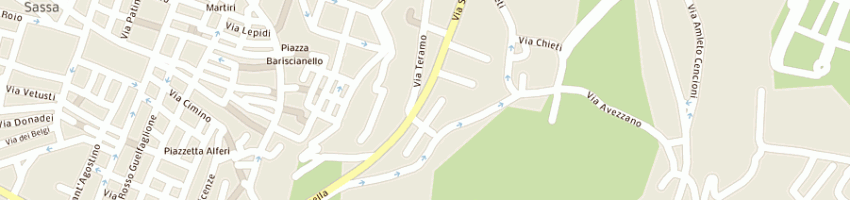 Mappa della impresa bar 99 a L AQUILA