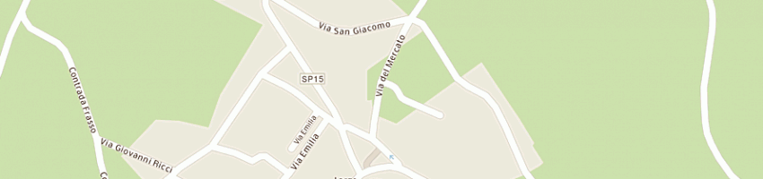 Mappa della impresa rossi giulio a CASTRO DEI VOLSCI