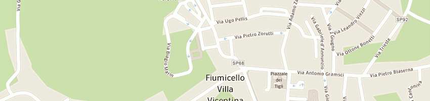 Mappa della impresa associazione partigiani osoppo - friuli a UDINE