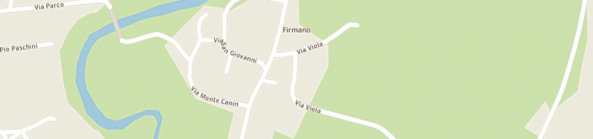 Mappa della impresa garden borgo flora di d'andrea dinella a PREMARIACCO