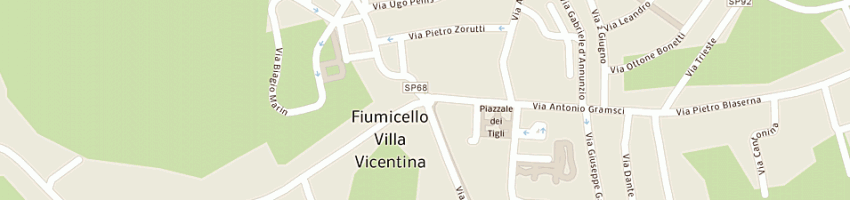 Mappa della impresa bar gelateria moby dick a FIUMICELLO