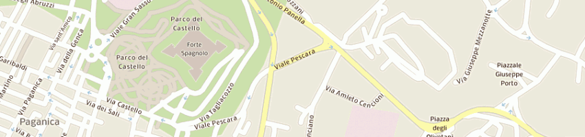 Mappa della impresa lea seconda srl a L AQUILA