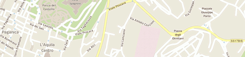 Mappa della impresa ianni nando a L AQUILA
