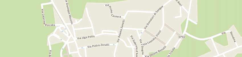 Mappa della impresa municipio a FIUMICELLO