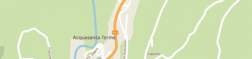 Mappa della impresa carabinieri a ACQUASANTA TERME