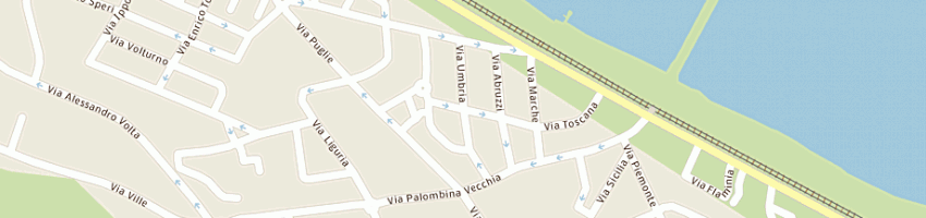 Mappa della impresa paradisi massimiliano a FALCONARA MARITTIMA