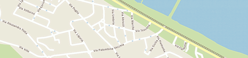 Mappa della impresa de carolis giorgio a FALCONARA MARITTIMA