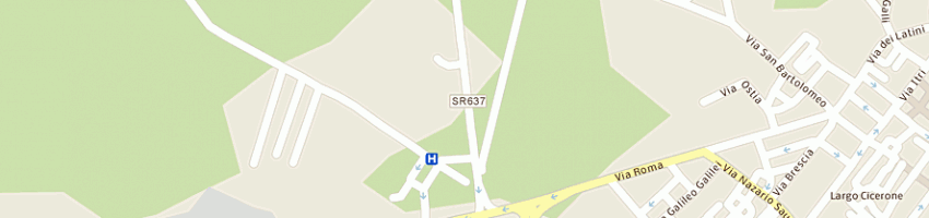 Mappa della impresa marrocco enzo e c snc a FONDI