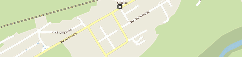 Mappa della impresa gabrielli gianluca a MACERATA