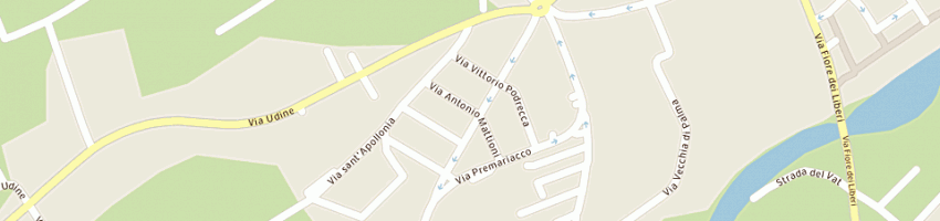 Mappa della impresa salone anna di tomasetig anna a CIVIDALE DEL FRIULI