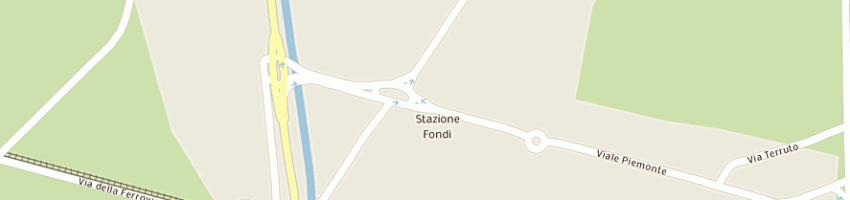 Mappa della impresa consorzio di bonifica n6 a FONDI