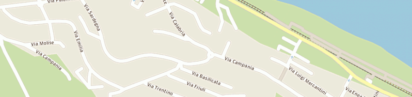 Mappa della impresa pasquini ivano a FALCONARA MARITTIMA