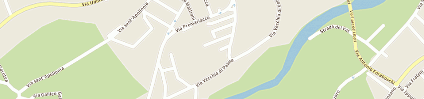 Mappa della impresa aspiag service srl a UDINE