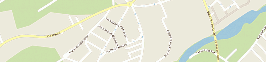 Mappa della impresa cumini edmondo a CIVIDALE DEL FRIULI