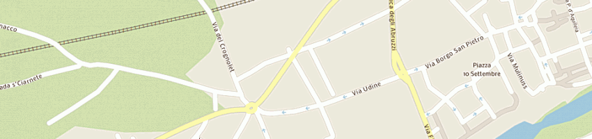 Mappa della impresa studio associato costantini paolo e silvano a CIVIDALE DEL FRIULI