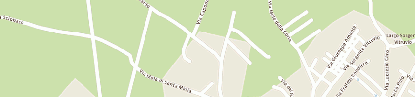 Mappa della impresa modus srl a FONDI
