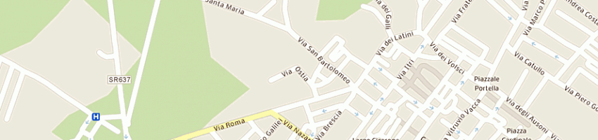 Mappa della impresa di perna agostino a FONDI