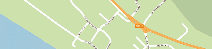 Mappa della impresa lido di ulisse snc di bei andrea e ferrante alessandra a SPERLONGA