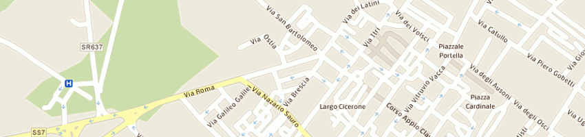 Mappa della impresa di manno clara a FONDI