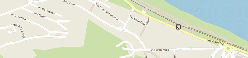 Mappa della impresa cesarini fabrizio a ANCONA