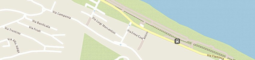 Mappa della impresa bianchi ferruccio a ANCONA
