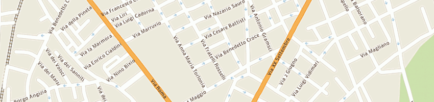 Mappa della impresa volpe calvisi longhini snc a AVEZZANO