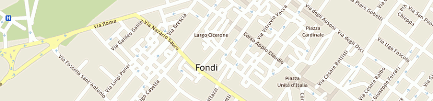 Mappa della impresa cicerani anna franca a FONDI
